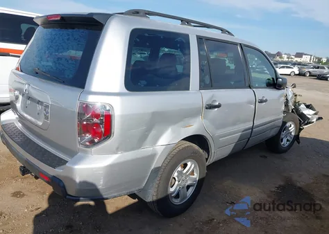 2007 Honda Pilot Lx z USA, uszkodzony, nr VIN 5FNYF28187B046682
